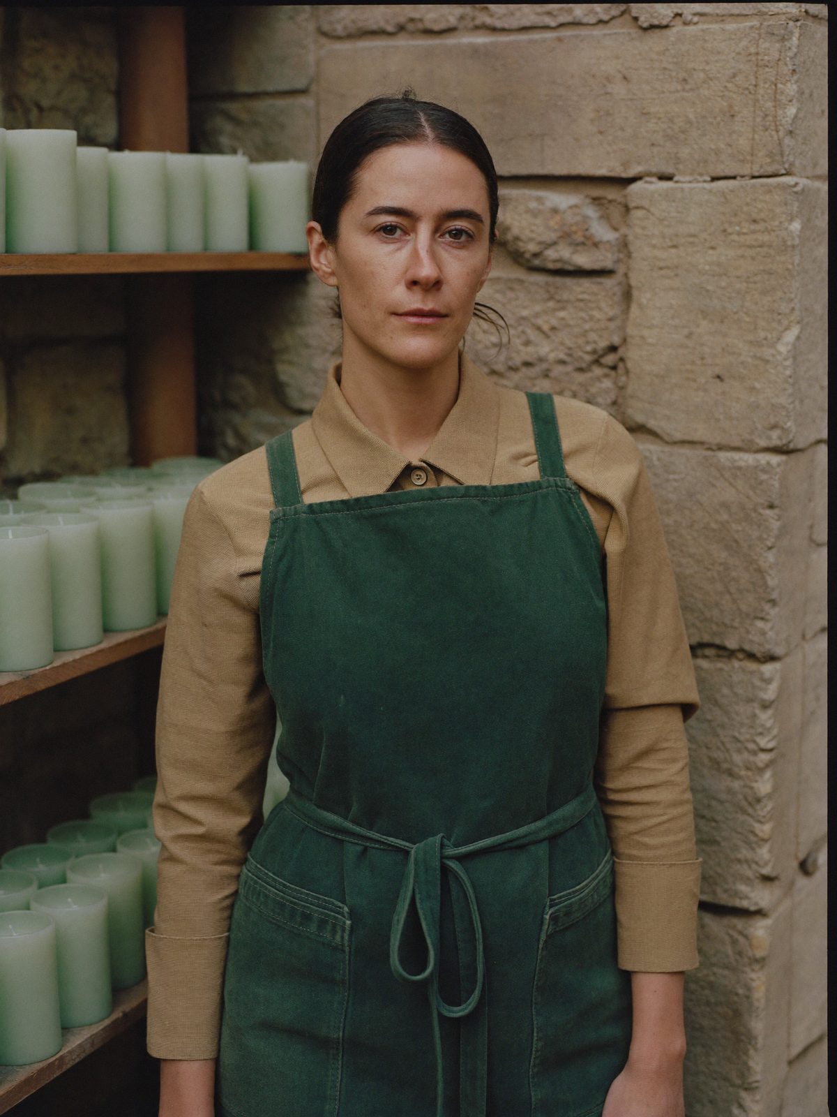 Ane Deprakel en el taller de Elizondo